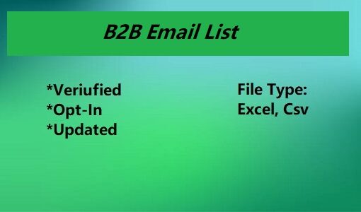 B2B Email List