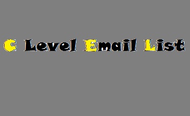 C Level Email List