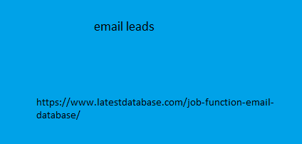 email leads