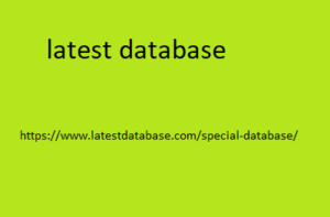 latest database